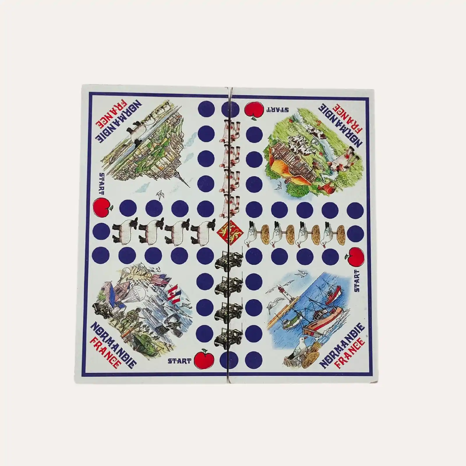 Jeu en bois – Petits chevaux – Normandie