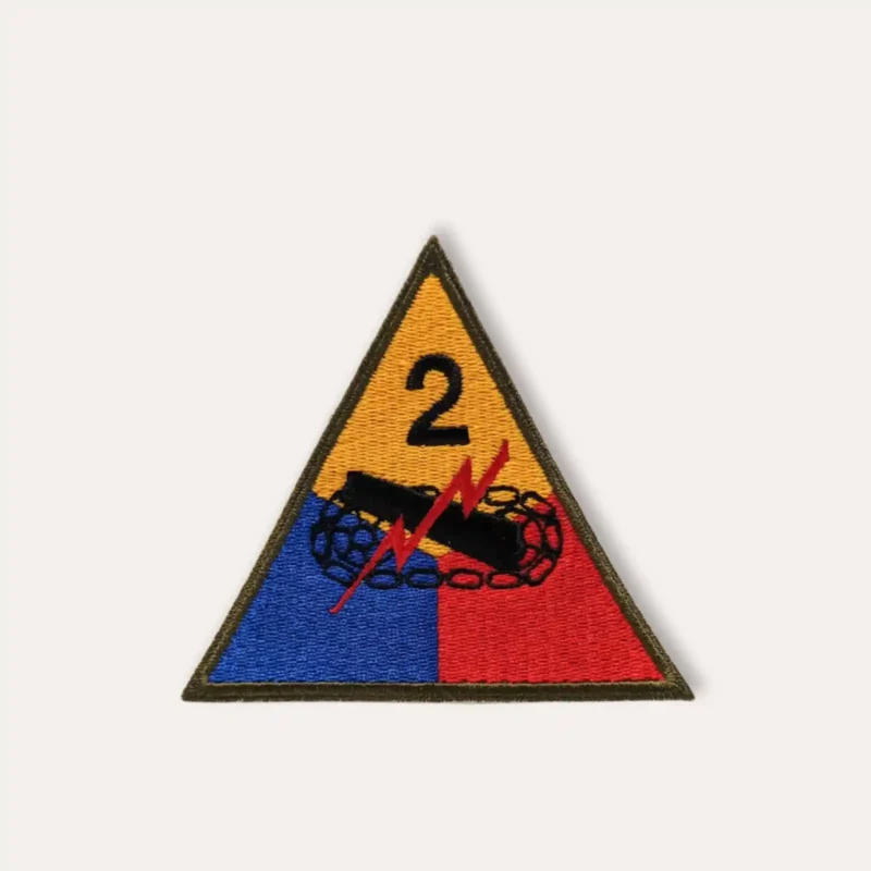 Insigne tissu - 2nd US Armored Division