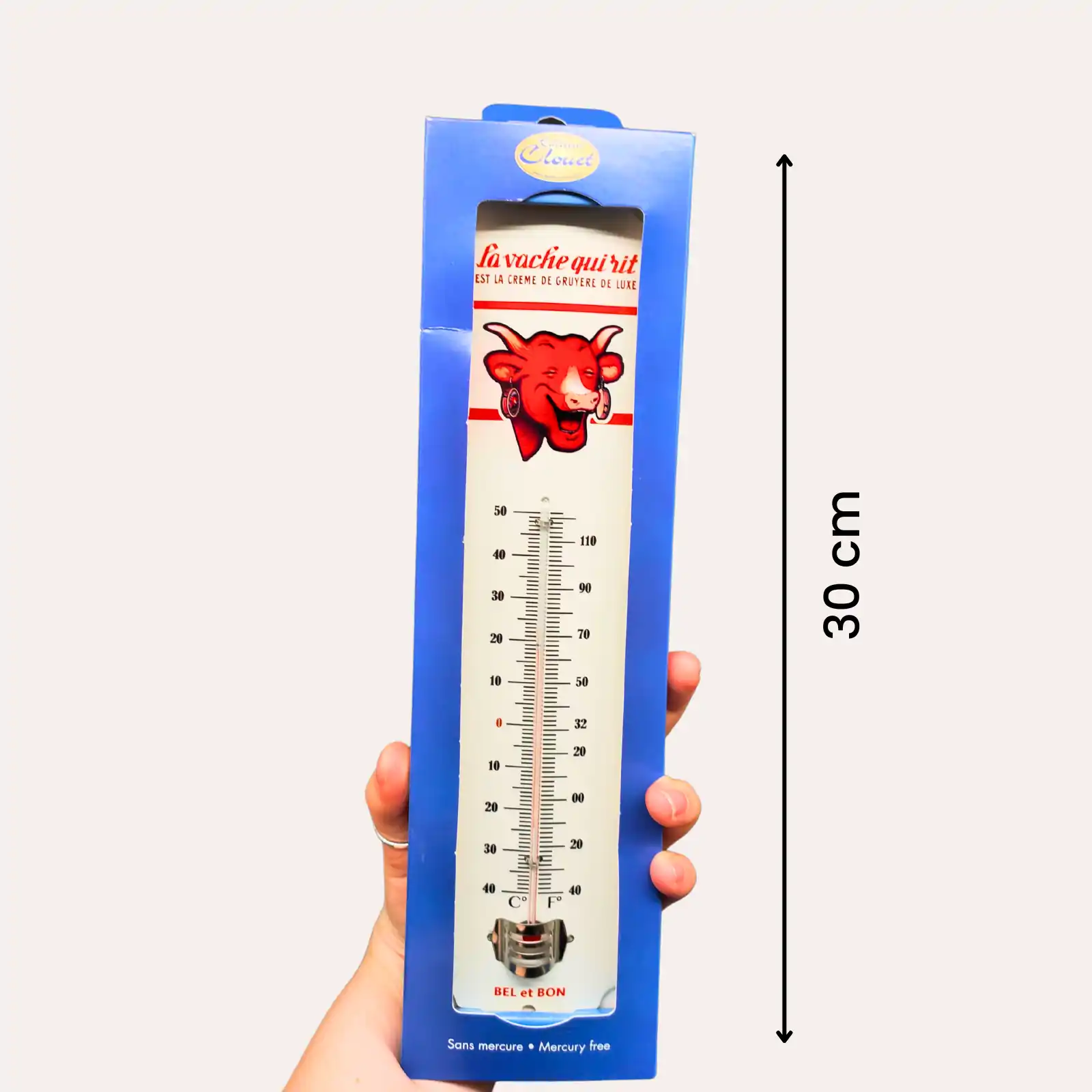 Thermomètre vache qui rit