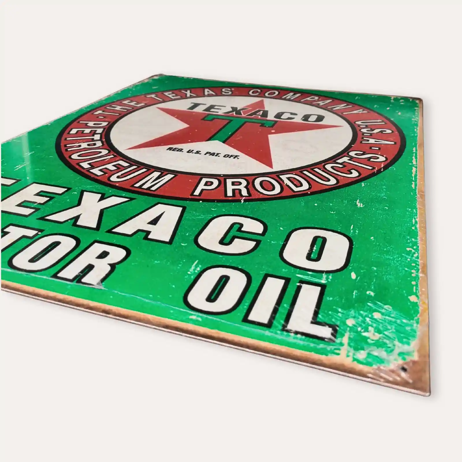Plaque décorative métal vintage - Texaco – Image 2