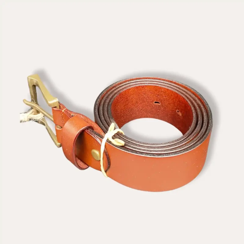 Ceinture cuir marron