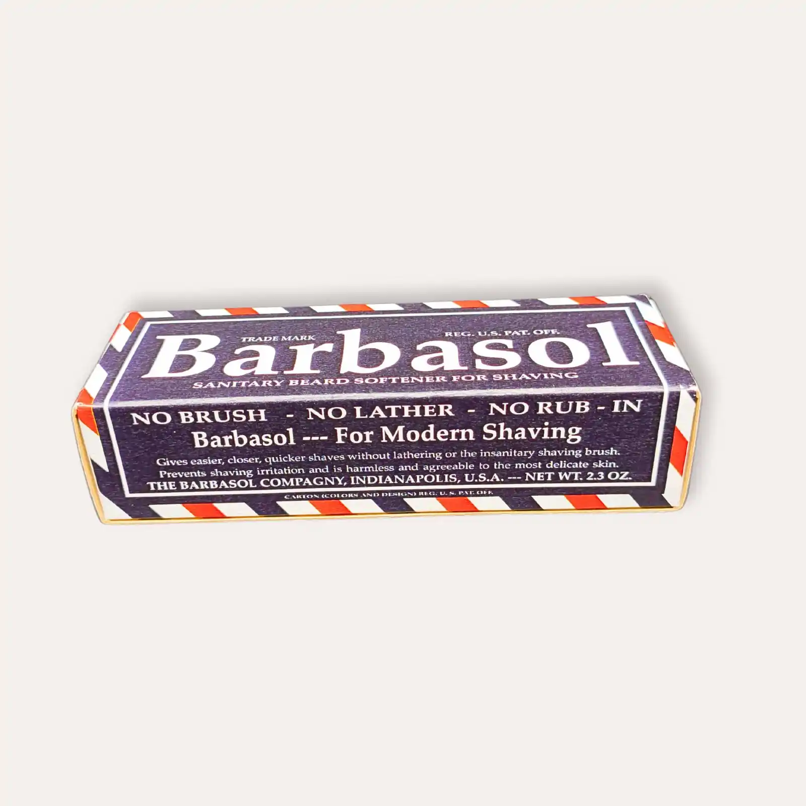 Crème à raser BARBASOL US