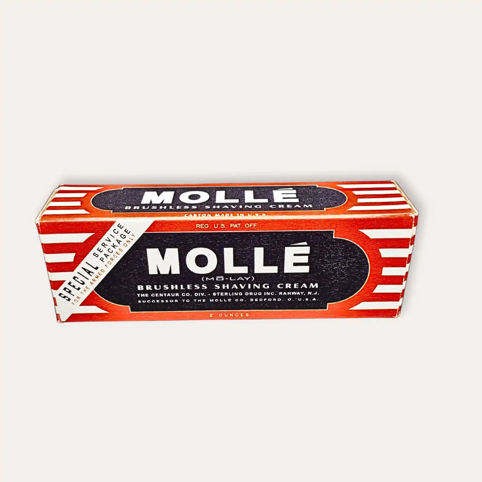 crème à raser mollé