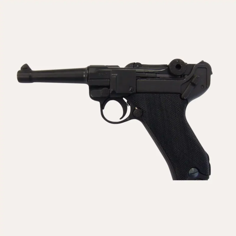 Luger P08 Parabellum crosse noire