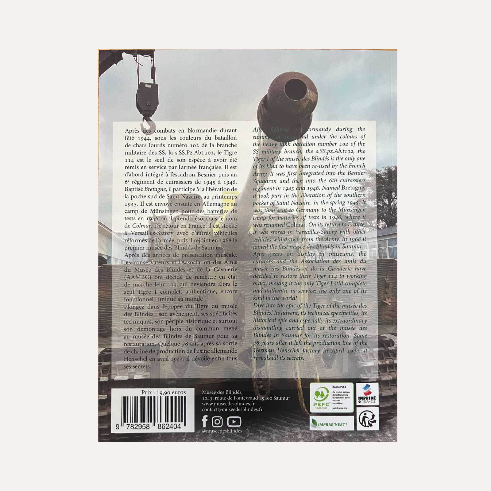 Le tigre de Saumur Livre