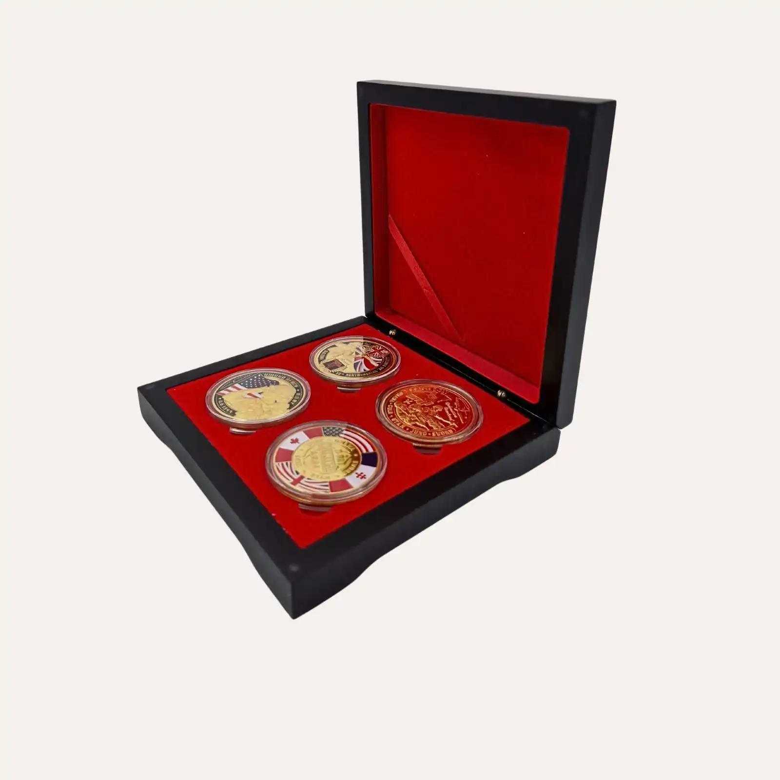 Coffret 4 médailles