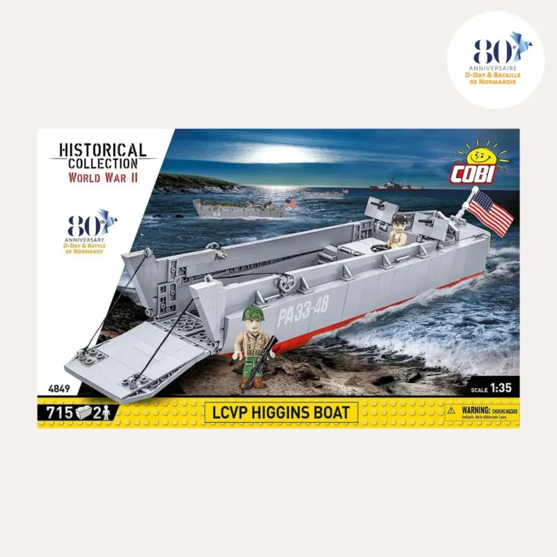 Cobi 4849 barge 80e Dday