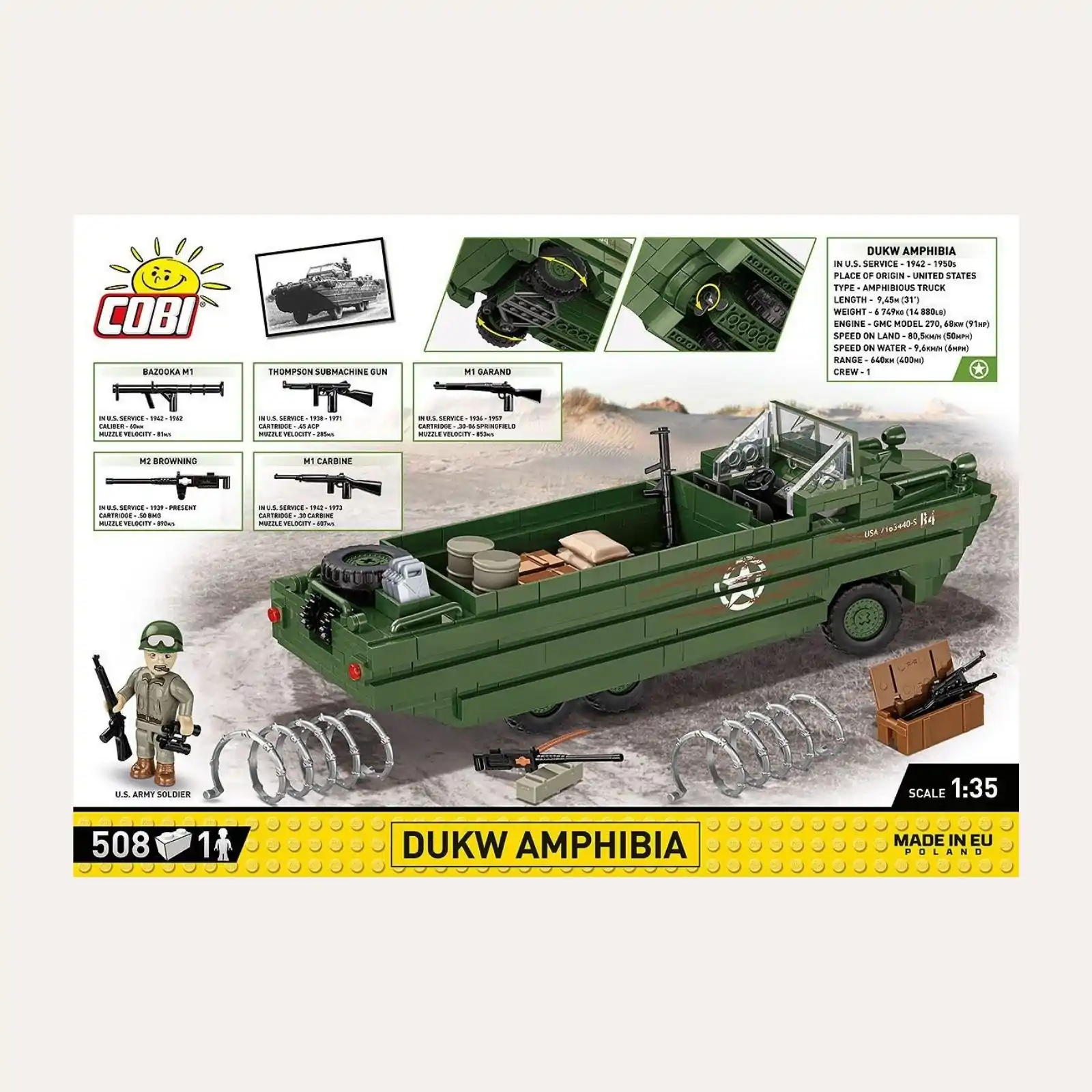 Dukw amphibia dessous