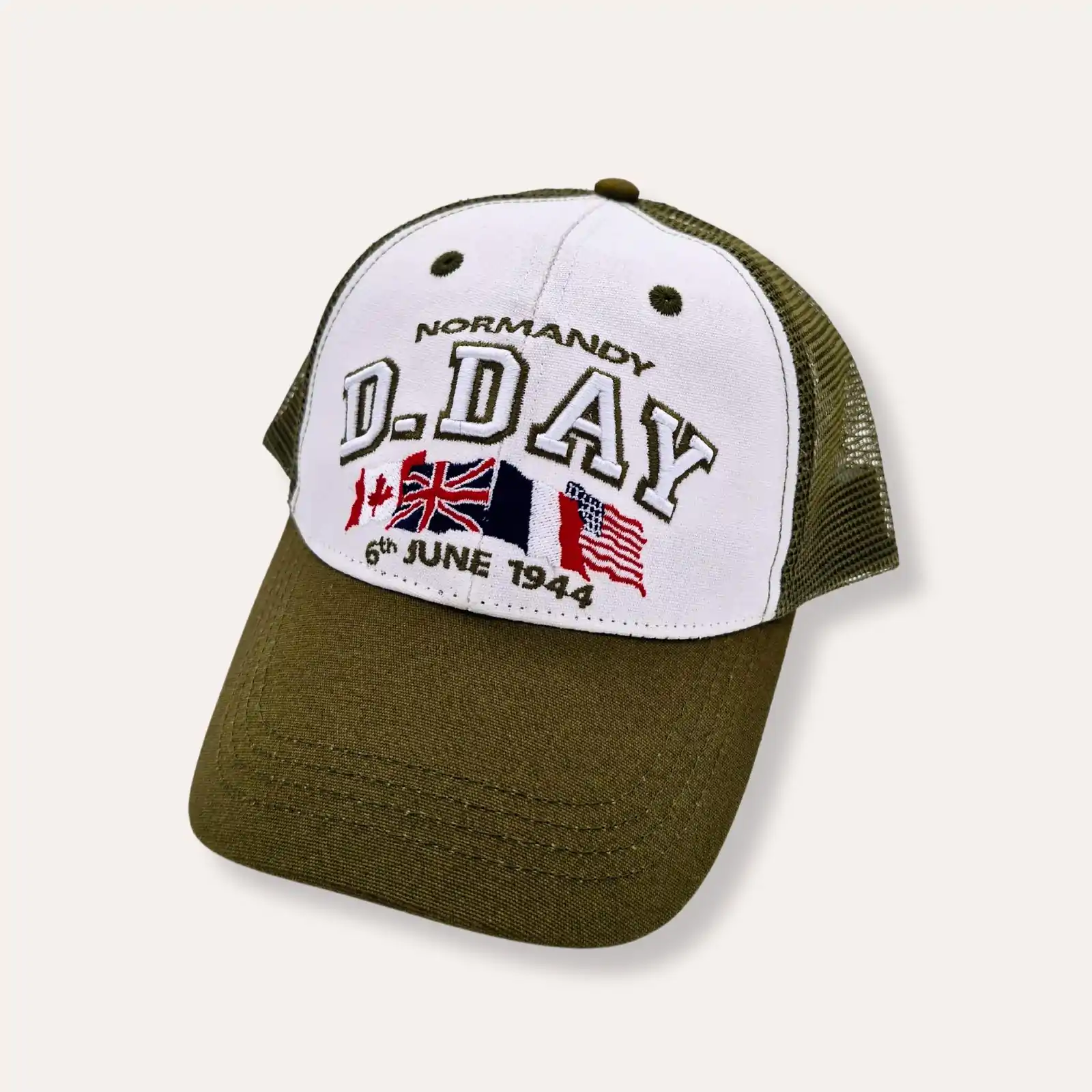 casquette d-day kaki