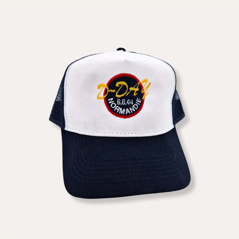 Casquette D-DAY Bleu marine blanc