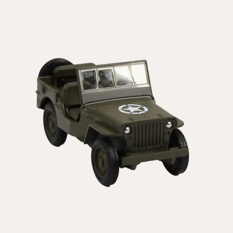 Miniature Jeep Willys 1/34e