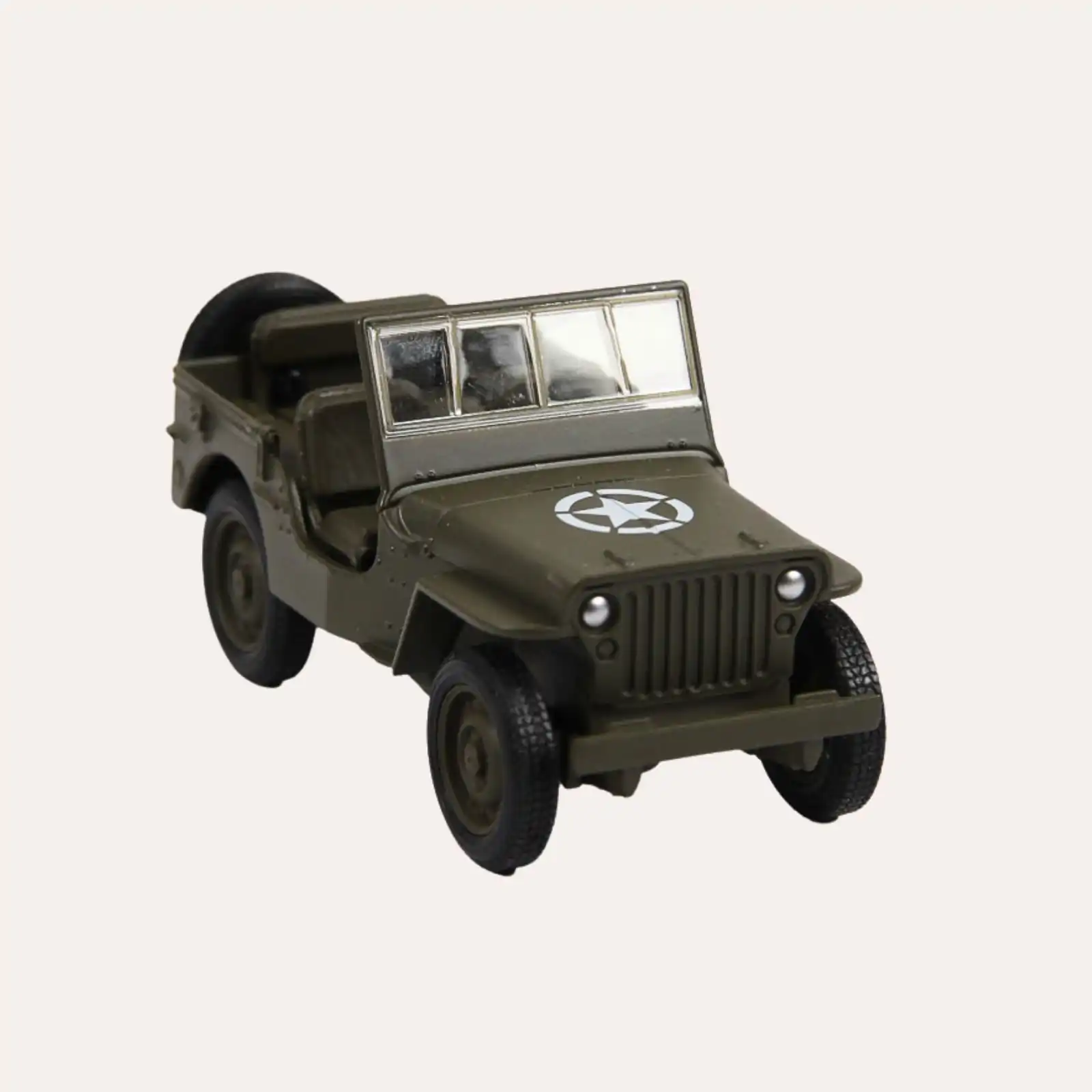 Miniature Jeep Willys 1/34e