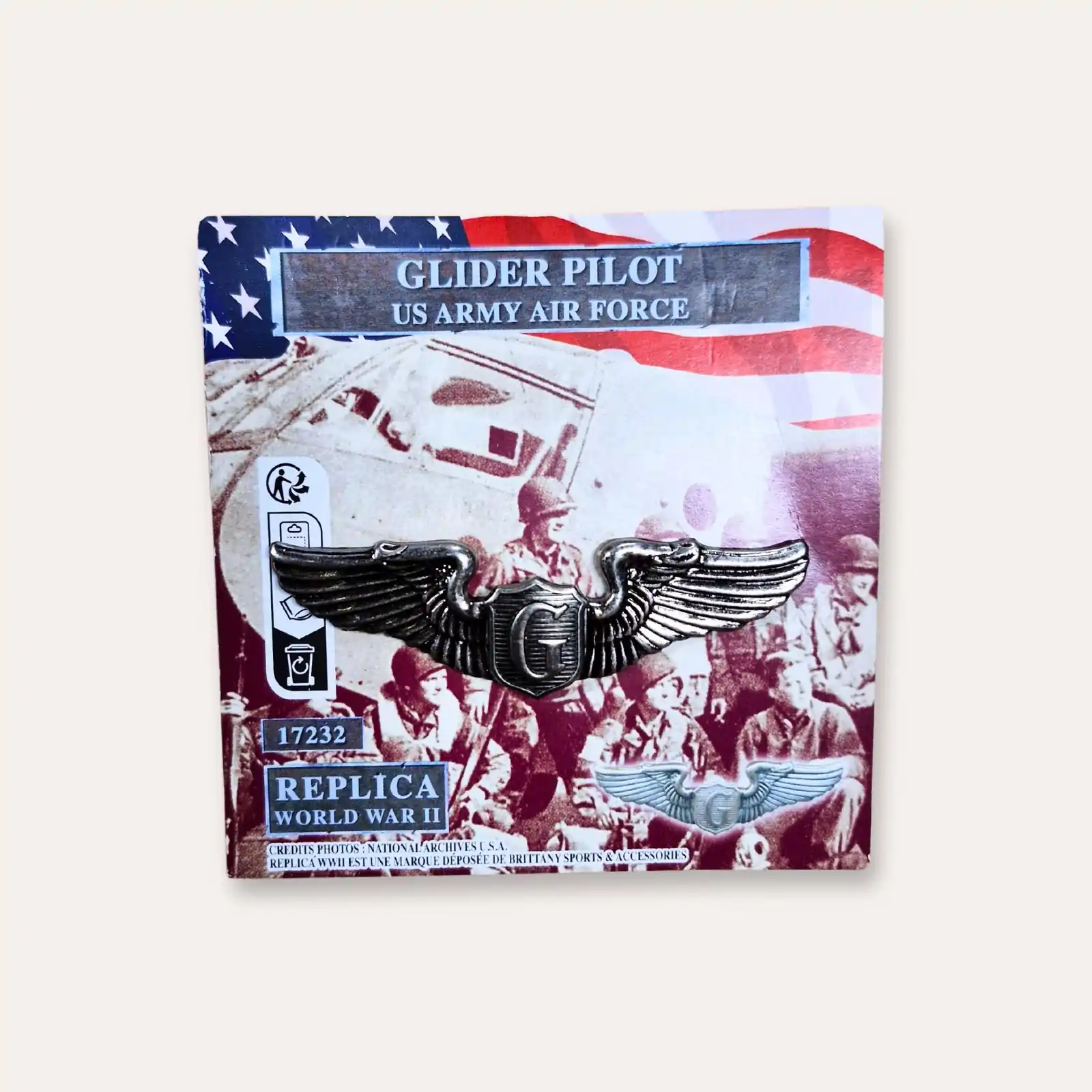 Insigne Glider Pilot US Army