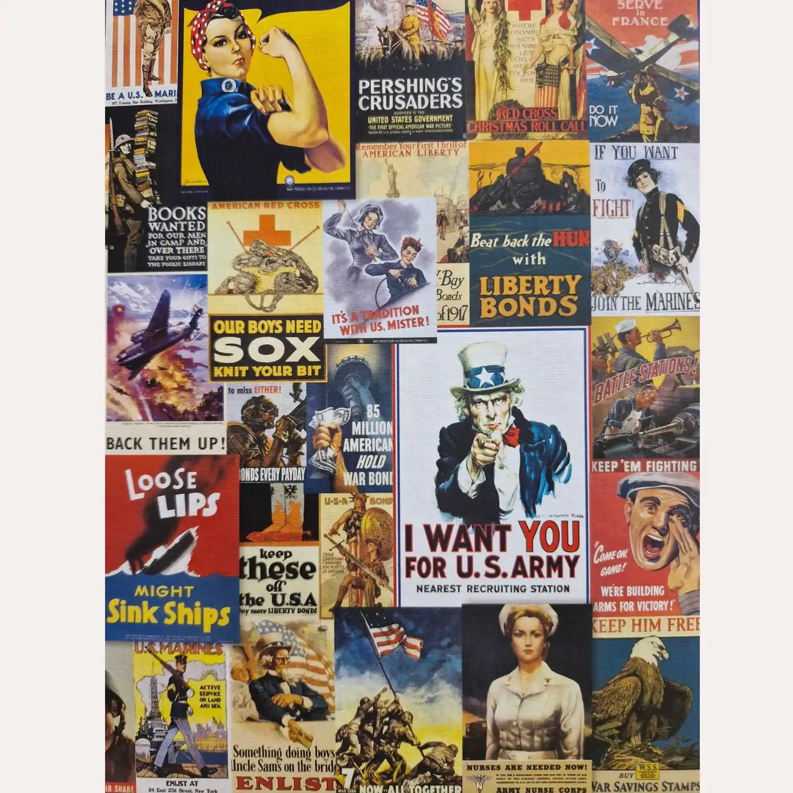 puzzle affiches propagande