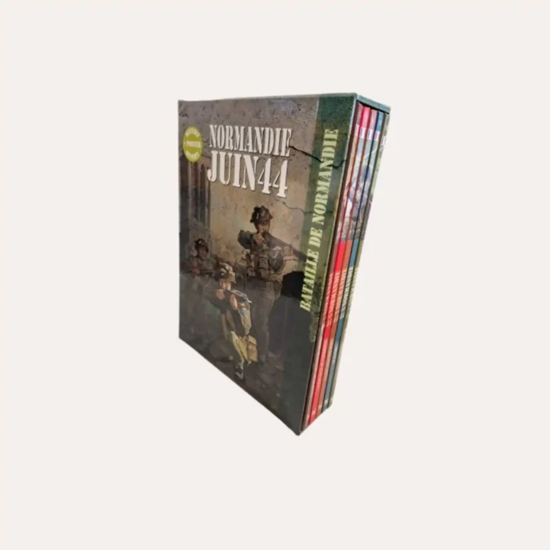Coffre BD Normandie Juin 44 tome 6 à 10