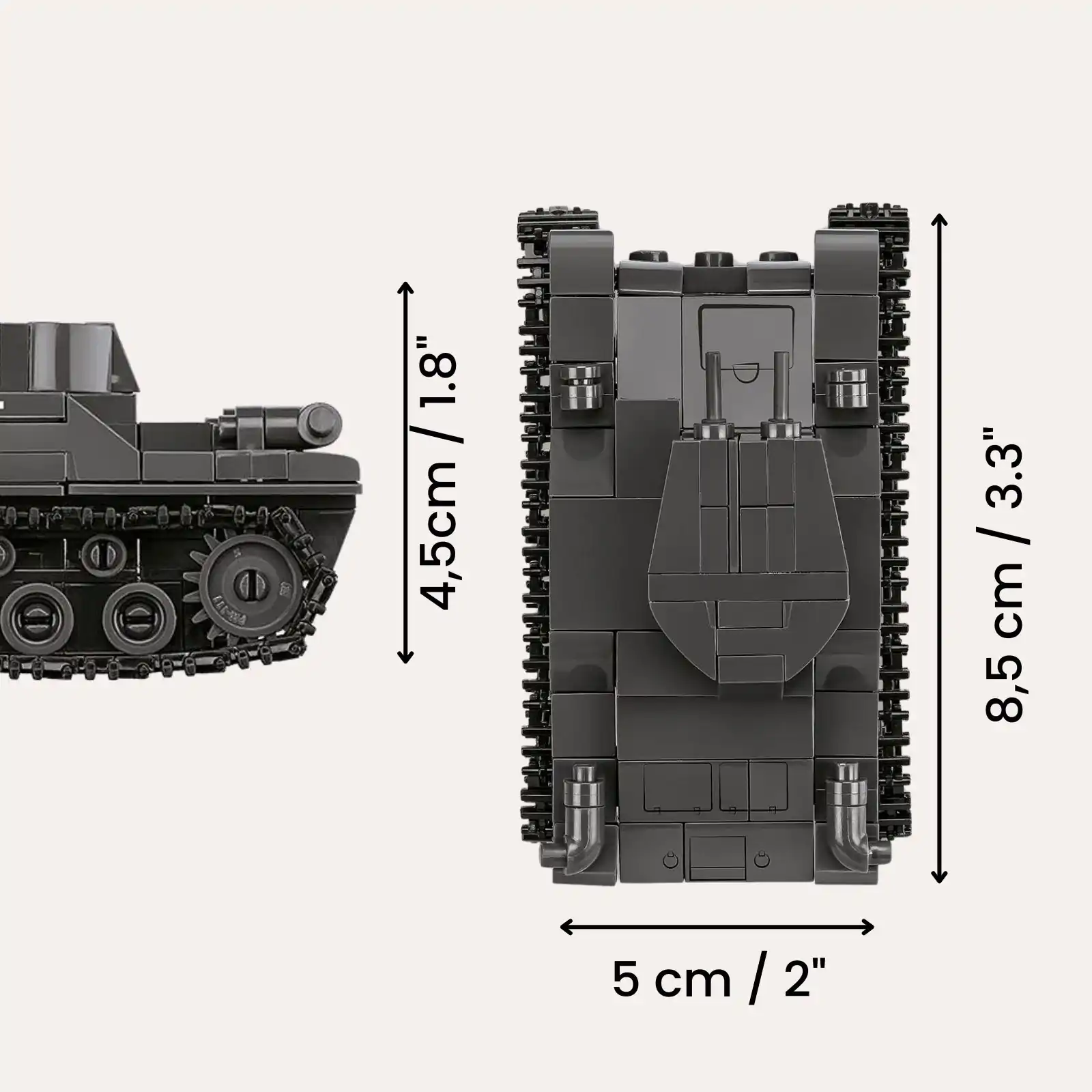 Renault R35 - Valentine IX - Panzer I
