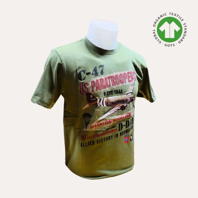 T Shirt Avion C47 DDAY