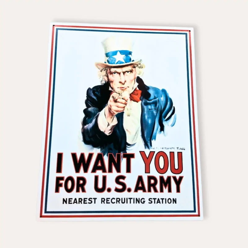 Plaque décorative I want You for US army