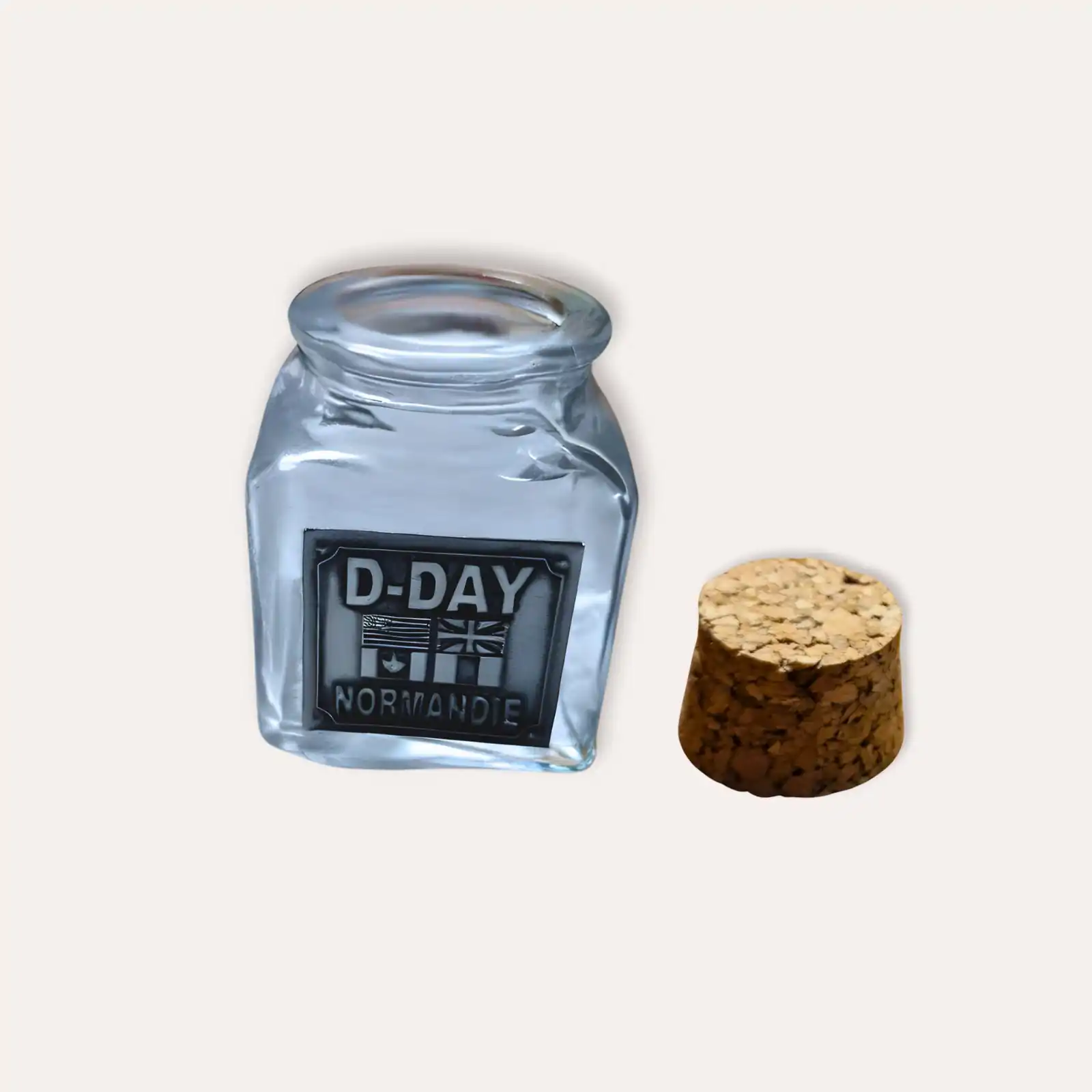 Pot en verre souvenir dday