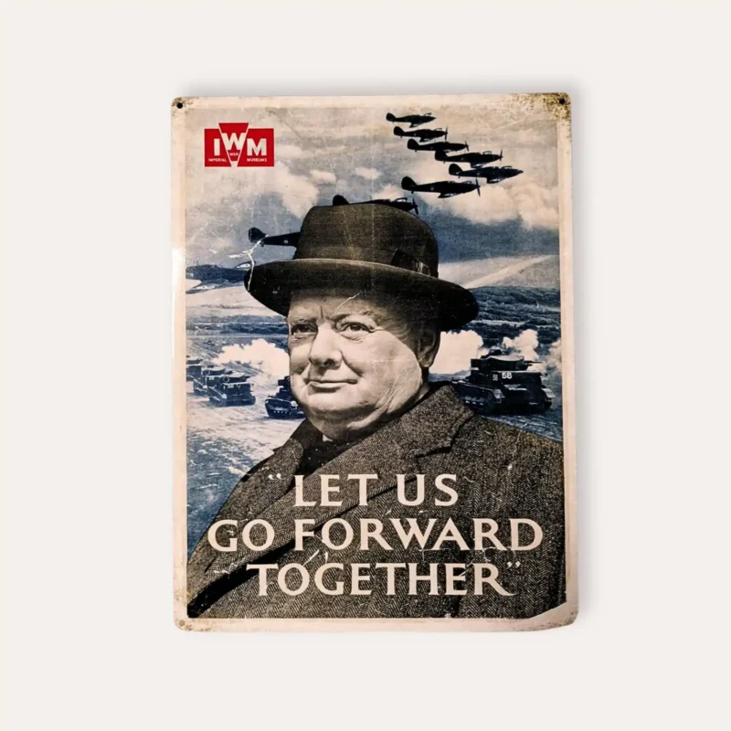 Plaque décorative Churchill WW2