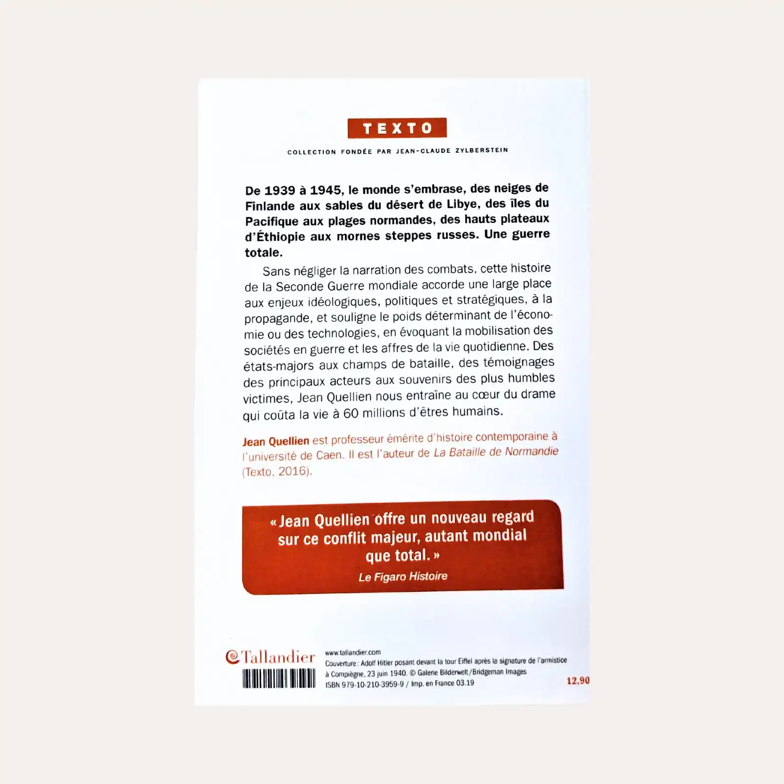 La Seconde Guerre mondiale, 1935 - 1945 9791021039599