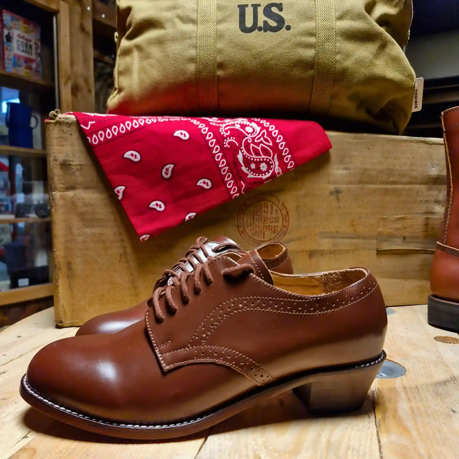 Chaussures WAC ww2 repro
