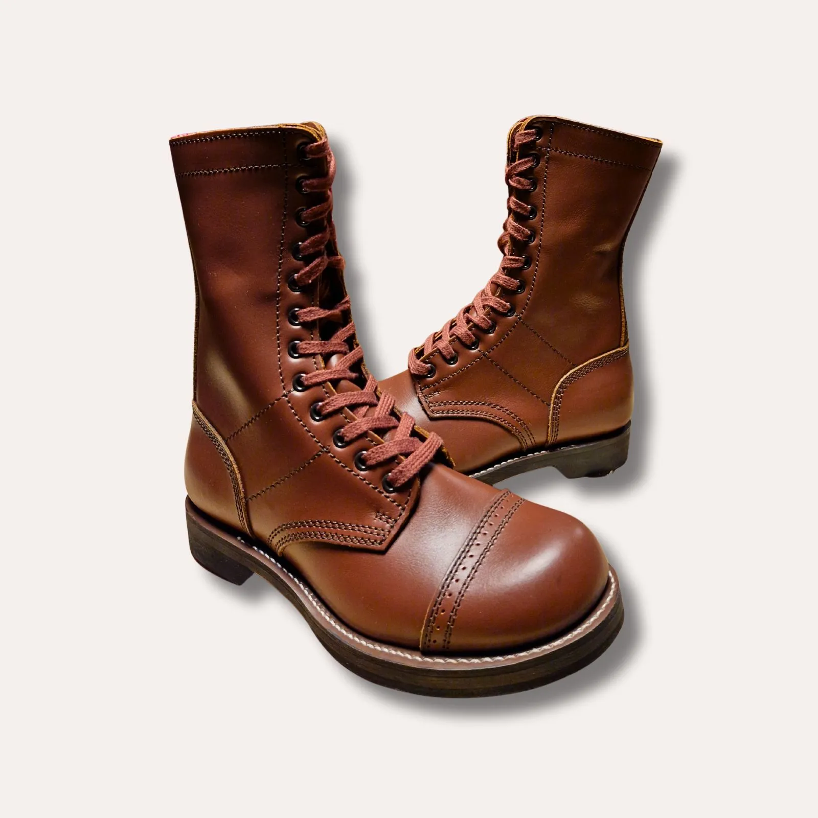 Rangers bottes de saut- Reproduction US chaussures WW2 – Image 2