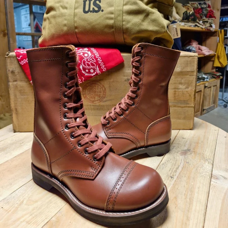 Rangers bottes de saut- Reproduction US chaussures WW2