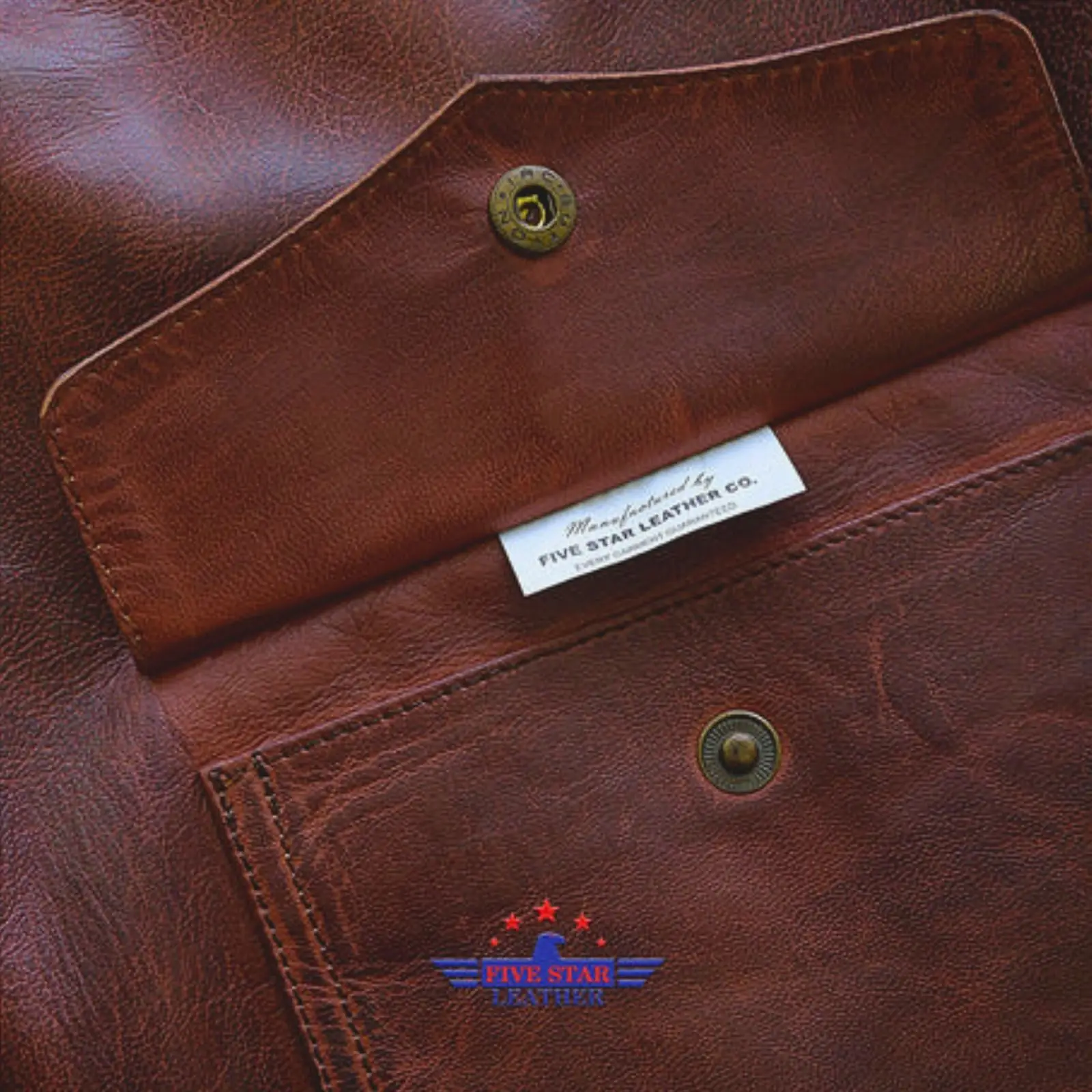 Blouson A2 aviateur US - Bronco Five star leather