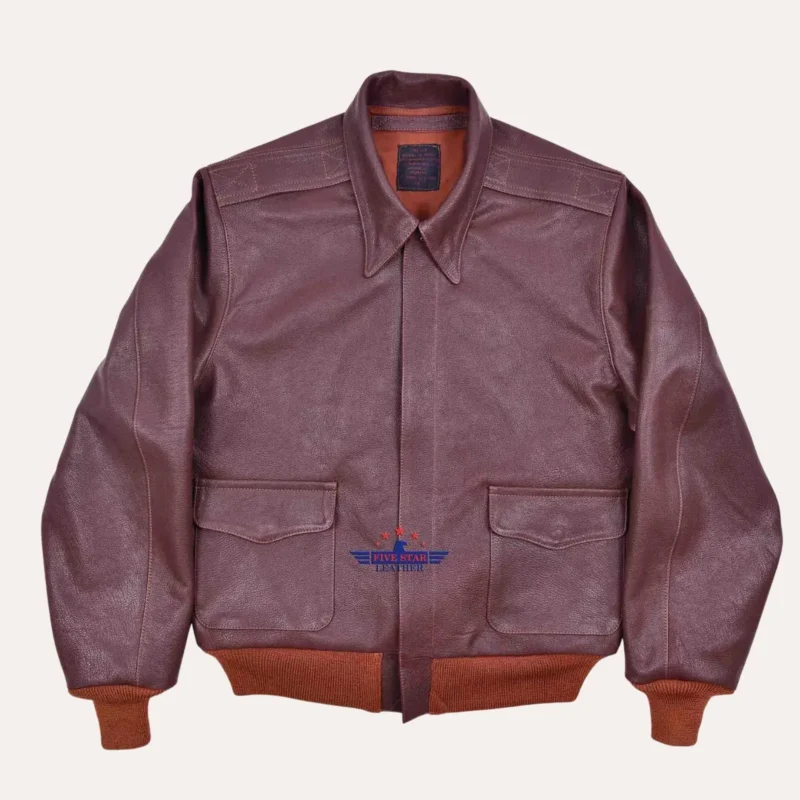 Veste en cuir A2 - Five Star Leather
