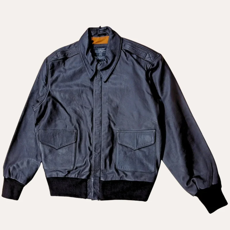 Veste en cuir de pilote A2 - Reproduction US WW2