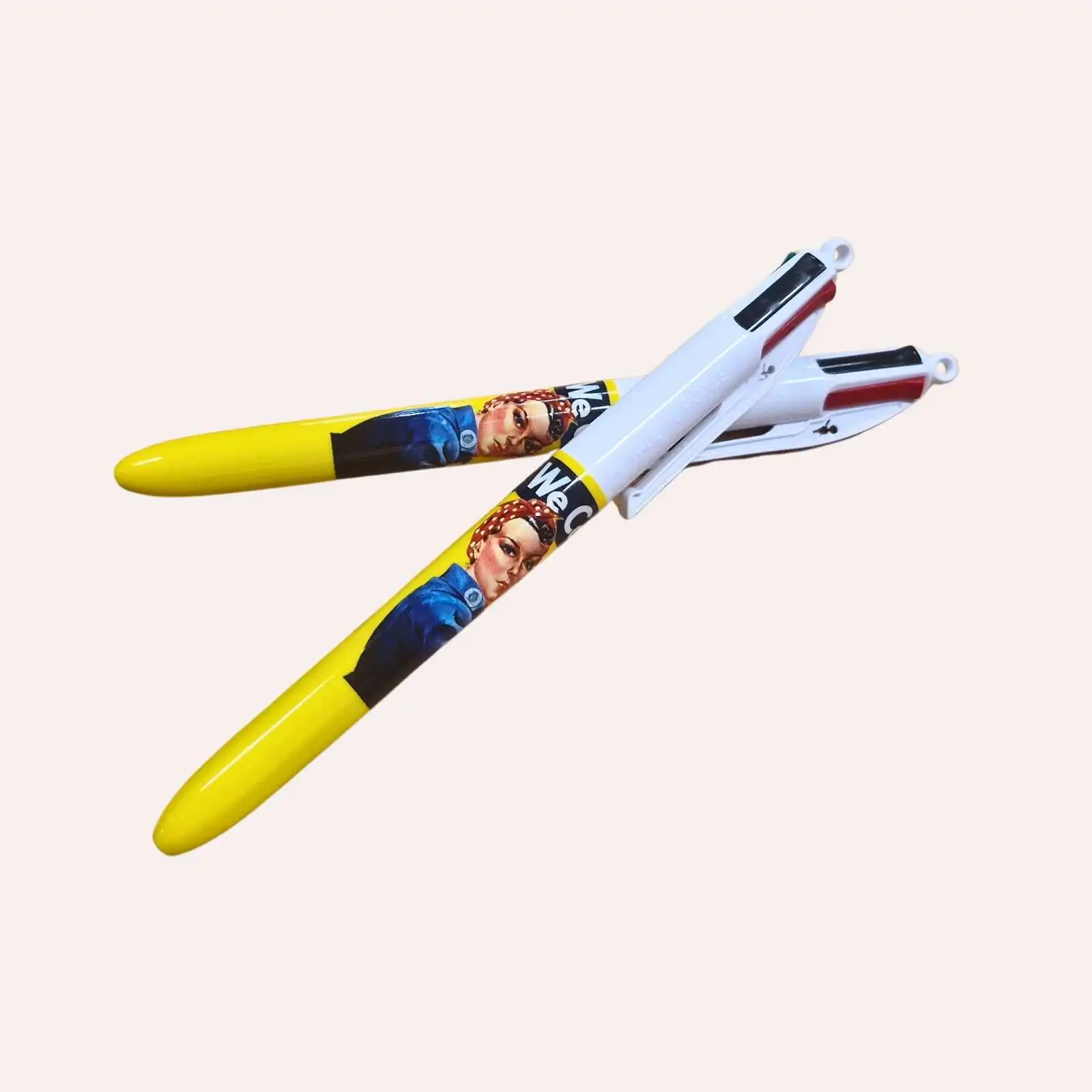 STYLO BIC 4 couleurs We can do it